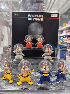 上新款香港迪士尼奇奇蒂蒂太空人系列盲盒手办摆件送礼佳品