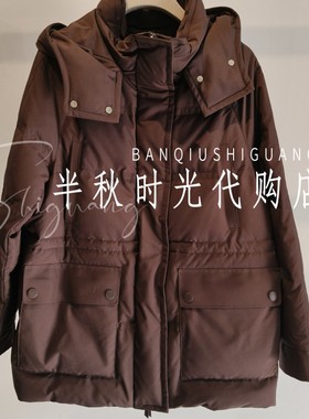 (小魔女)XRC7G05B原5280卡洛琳双皇冠专柜正品25冬连帽鹅绒羽绒服