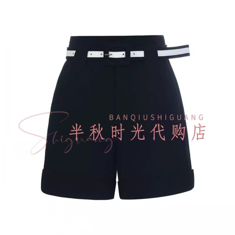 （小魔女）LF26C21SP073原1895LeFame拉飞姆26春装百慕大羊毛短裤