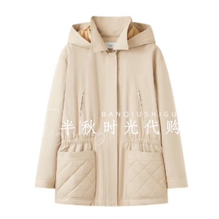 (小魔女)25FWDJ30 -4180 口袋抽绳羽绒服 IC*E 25年冬款正品