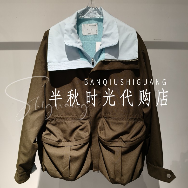 (小魔女)Y2525403-3999YOU尾双皇冠正品25冬户外假两件长派克服