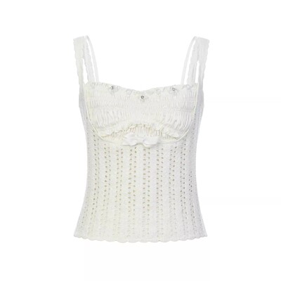 LeFame拉飞姆2026夏装假两件针织吊带LF26X11ZV015原1695