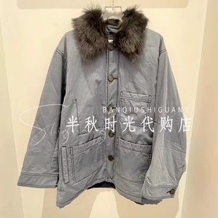 (小魔女)UOOYAA乌丫正品25冬款羊毛领棉服UY25442A137156-4999