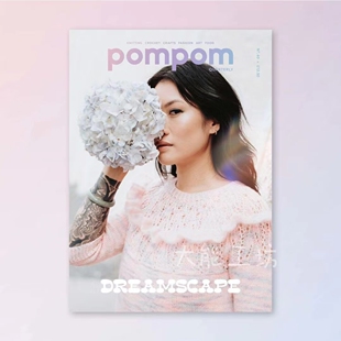 【英文】pompom 毛衣配饰棒针钩针编织 No.40 高清无氺印 190