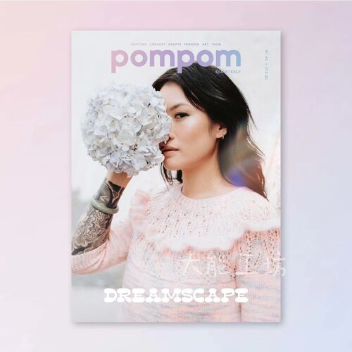 【英文】pompom 毛衣配饰棒针钩针编织 No.40 高清无氺印 190