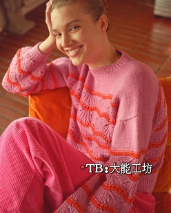 【英文】Laine17 棒针编织 2023夏毛衣袜子编织文字解 有氺印 154