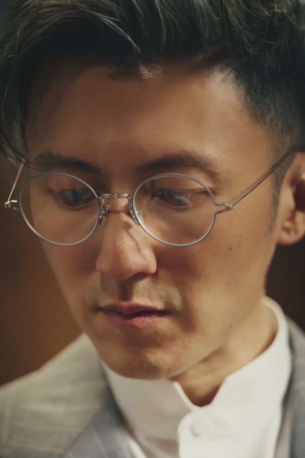 一饭封神谢霆锋同款圆形眼镜架