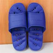 速干镂空漏水拖鞋 家用男女士情侣浴室洗澡防滑加厚软底地一字凉拖