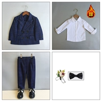 Рубашка, комплект, костюм, штаны, галстук-бабочка на лацкан, 3 предмета