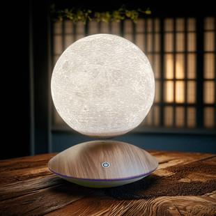 磁悬浮月球灯床头氛围感小夜灯送老婆闺蜜女生实用礼物高级感摆件