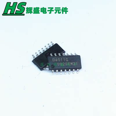 UPD4011G 丝印D4011G 贴片SOP-14 全新原装正品