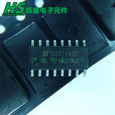 DG211BDY-T1 DG211BDY 贴片SOP-16 CMOS模拟开关 全新原装