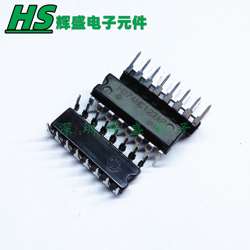 HD74HC123AP 74HC123 直插DIP16 逻辑IC芯片 全新进口原装正品