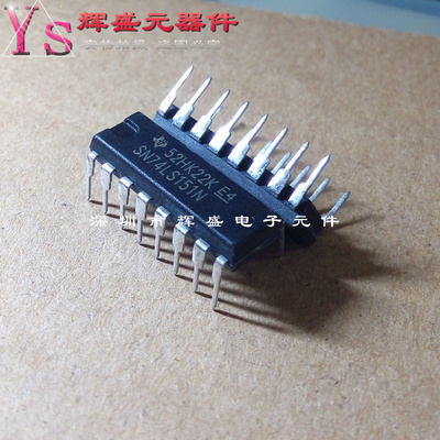 直插 SN74LS151N 74LS151 DIP-16 逻辑-数据 多路复用器