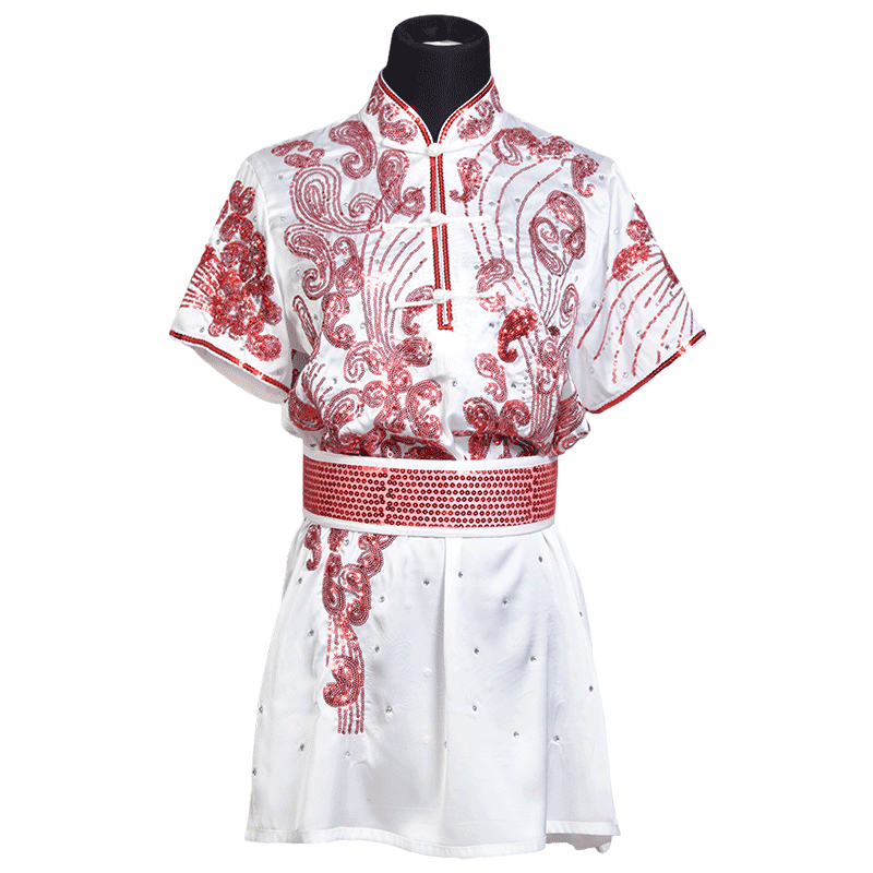 言一女2023刺绣武术服定制