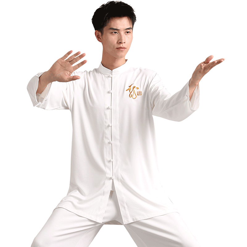 言一男2022天丝棉太极服休闲