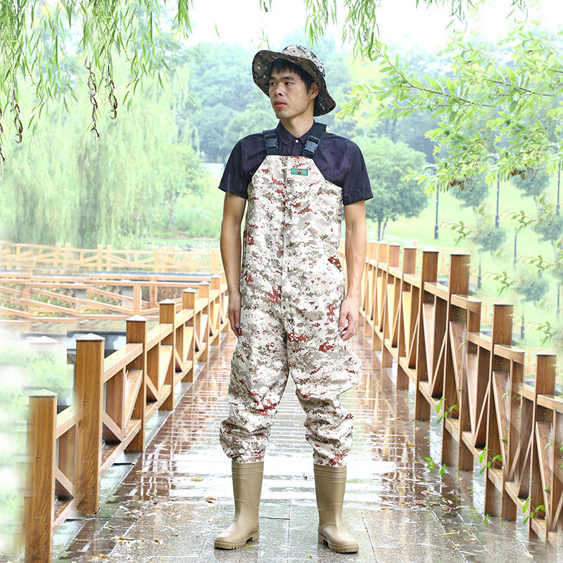 绿色森林迷彩日本款下水裤韩国版钓鱼抓鱼裤420D捕鱼裤,居家日用,下水裤,淘宝优惠券,粉丝福利购,淘宝优惠卷