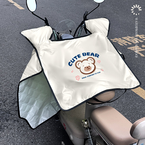 2025新款电动车挡风被夏季薄款防雨罩防晒夏天遮阳电瓶车四季通用