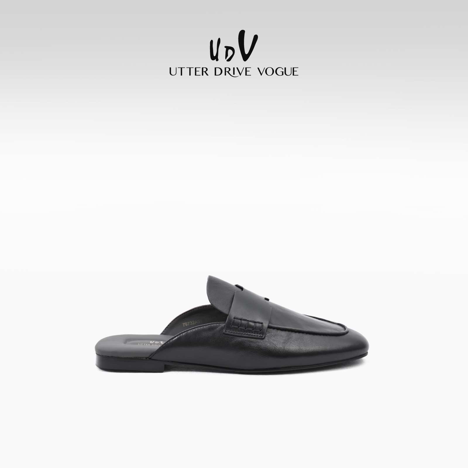 UDV羊皮包头拖鞋女2025春季新款穆勒鞋半拖外穿凉拖柔软舒适单鞋