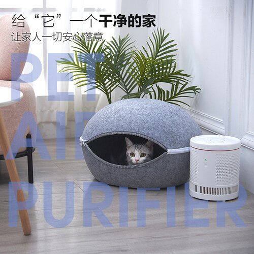 家用宠物负离子空气净化器室内过滤毛发过敏源紫外线臭氧机