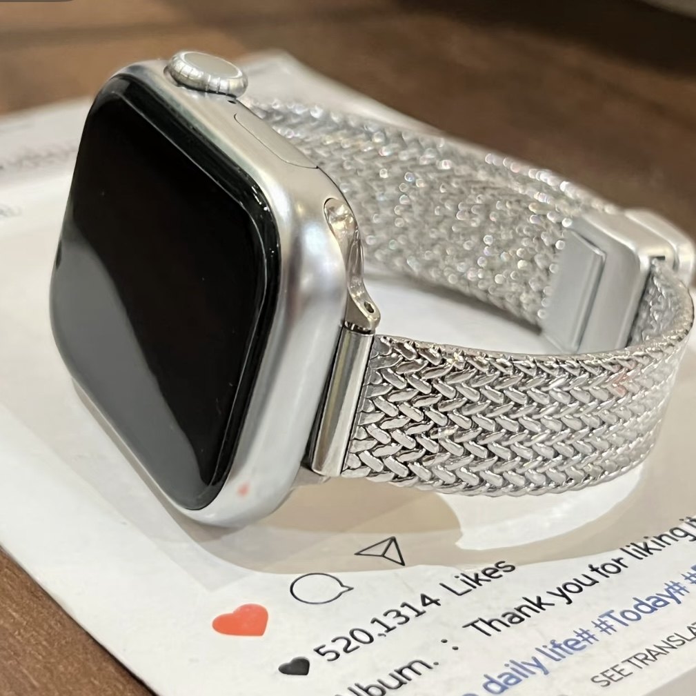 卡扣麦穗苹果表带 适用iwatch S11/10/9/8/7/SE图片