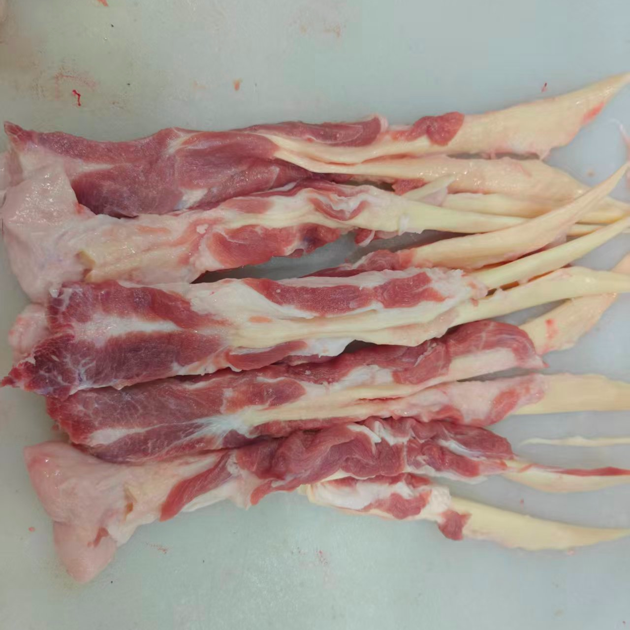 新鲜羊板筋带肉10斤烧烤麻辣卤货食材商用羊背筋羊大筋羊筋串