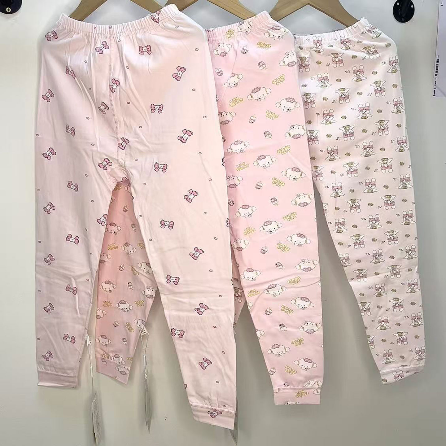 女童纯棉莱卡薄款单条打底秋裤