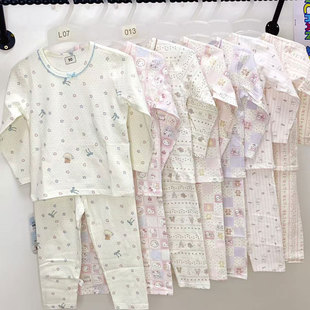 捡漏【90-190码】女童莱卡棉初秋衣秋裤家居服打底睡衣卡通图案2