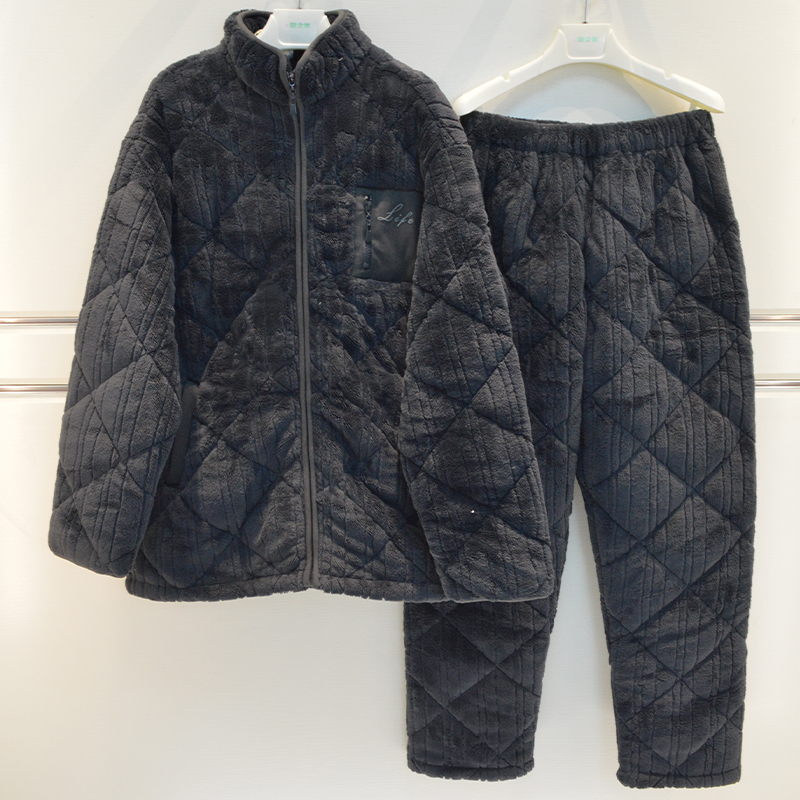 睡衣保暖棉袄棉袄安之伴男式