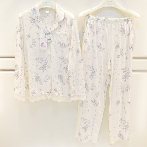 开衫长袖青年家居服套