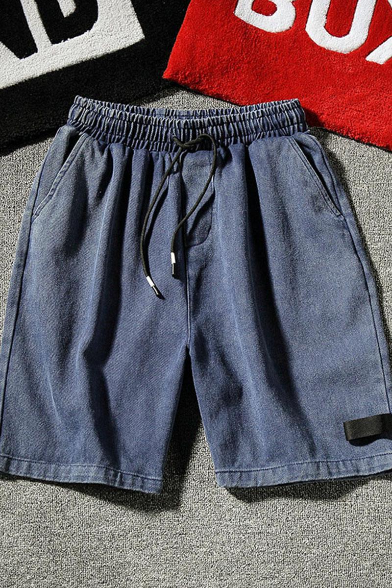 马切达电商A090-DK98-P55棉夏天新款牛仔休闲短裤,男装牛仔裤,电商A089-1