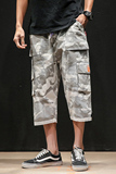 A090-K966-P55夏季休闲裤薄款百搭七分裤宽松工装短裤男潮流大码，男装牛仔裤，电商A089-1