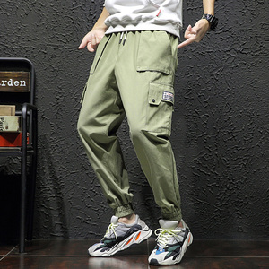 已到货 多口袋工装裤男士大码宽松日系潮流束脚长裤A090-K901 P65,男装工装外套,电商A089-1