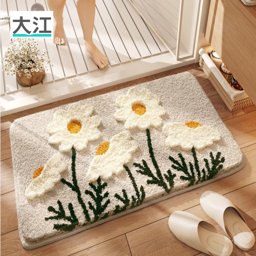 大江浴室门口防滑吸水地垫地毯