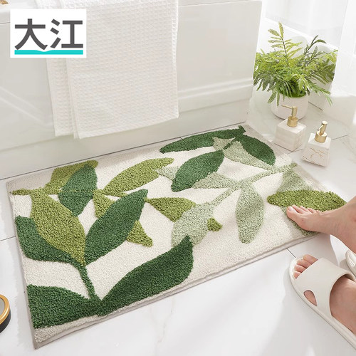小清新浴室地垫门口吸水脚垫速干