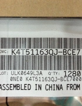 热卖储存集成电路K4T511630QJ-BCE77进口全新原装
