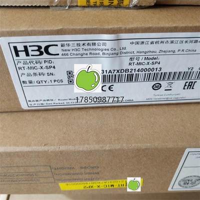 议价议价询价H3C RT-MIC-X-SP4 华三 SR6600系列4端议价询价议价