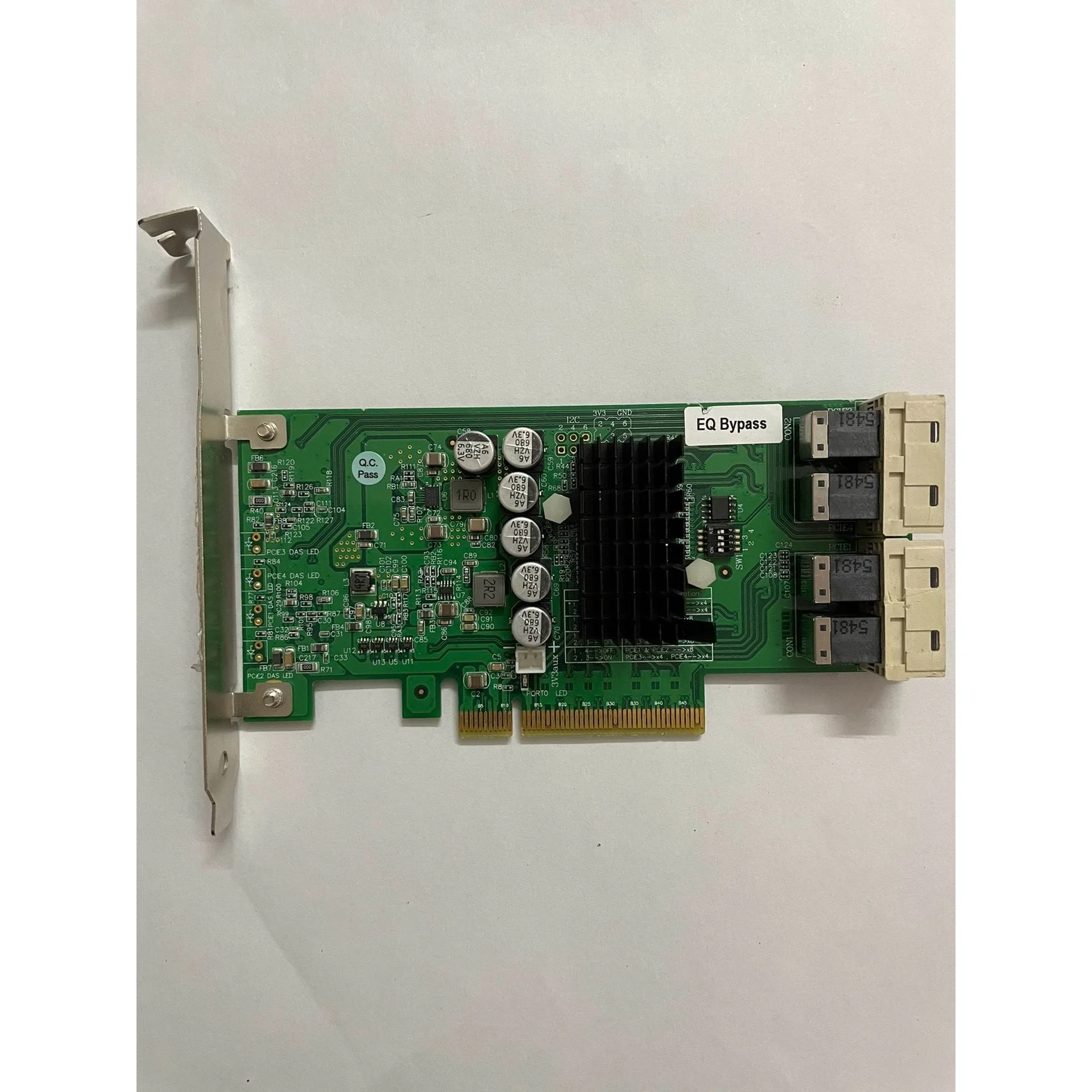 非实价议价议价(议价)QIP4X-PCIE8XG301 REv:1.1 PCB-0非实价议价