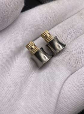 弹弓撑头钛合金加长花瓶木弓金属弓通用