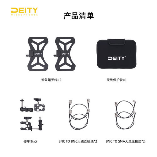 DEITY谛听BF1鲨鱼鳍接收器天线