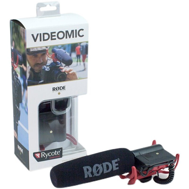 RODE VideoMic Rycote 罗德麦克风 摄像机微单单反话筒指向性录音