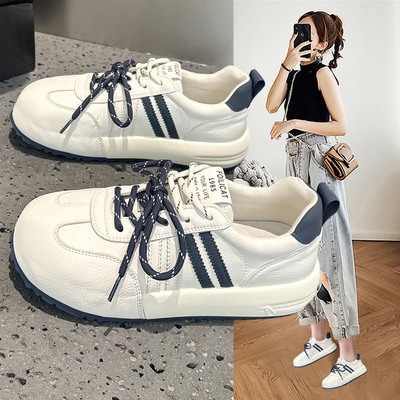 超火轻便软底小白鞋女款2025新款