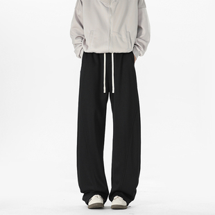 男女休闲运动复古潮牌嘻哈痞帅长裤 BOYUE帛跃美式 复古高街弯刀裤