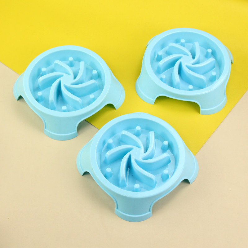 姚工匠狗狗慢食碗塑料狗碗猫碗猫粮碗防噎缓食盆中小型犬碗宠物碗