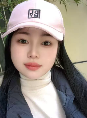 帽子假发一体遮阳棒球帽夏季全头套锁骨发显脸小带头发防晒帽