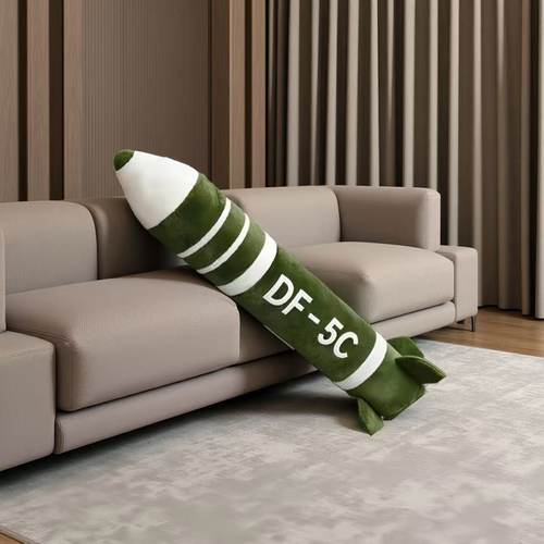 创意东风5C导弹毛绒玩具