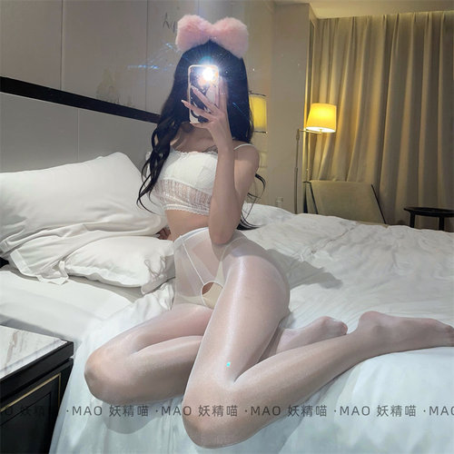 油光丝袜性感纯欲白丝马油连裤袜