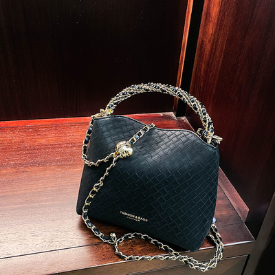 2025新款复古腋下包女时尚单肩包