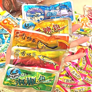 【舜华东江鱼】牌茶油鱼香辣小鱼仔湖南特产办公解馋辣味鱼干零食