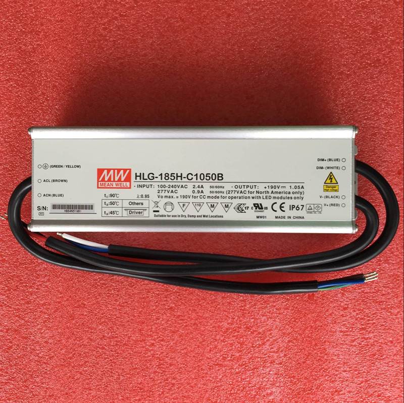 LED开关电源HLG-185H-C_B 200W C500B/C700B/C1050B/C1400B非实价